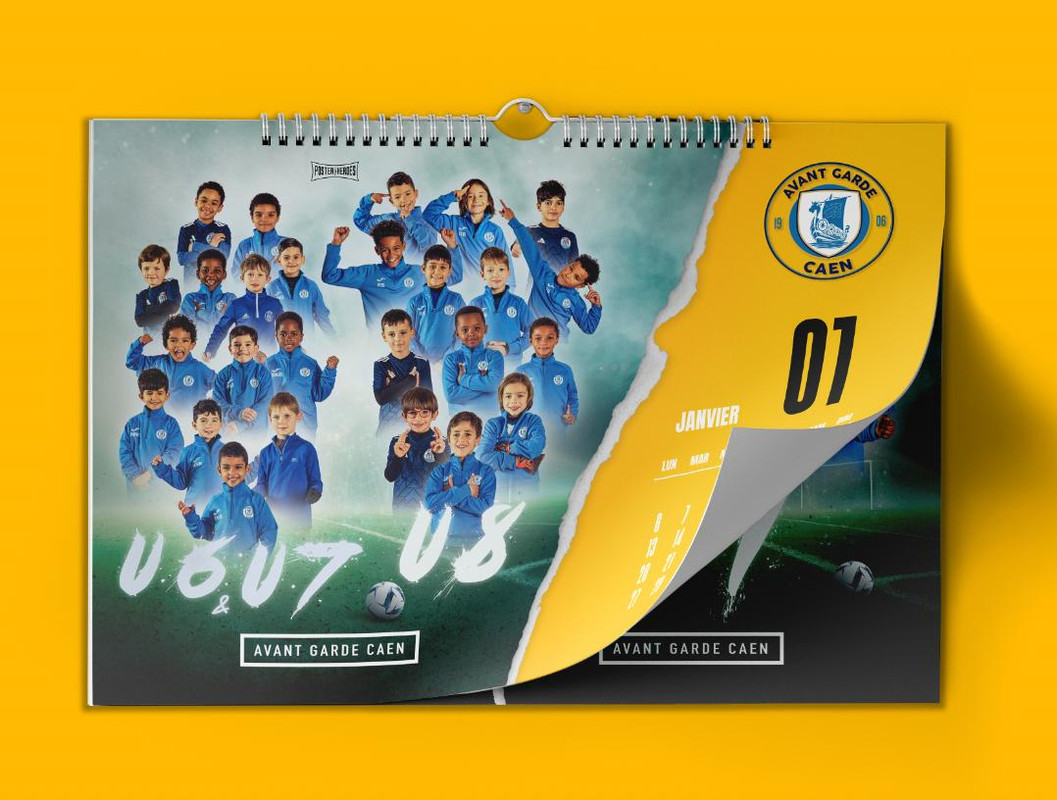 Calendrier 12 pages
